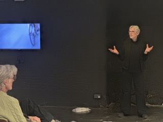 Performance.  Space Levels. Iets met Ruimte. Titia Eggen