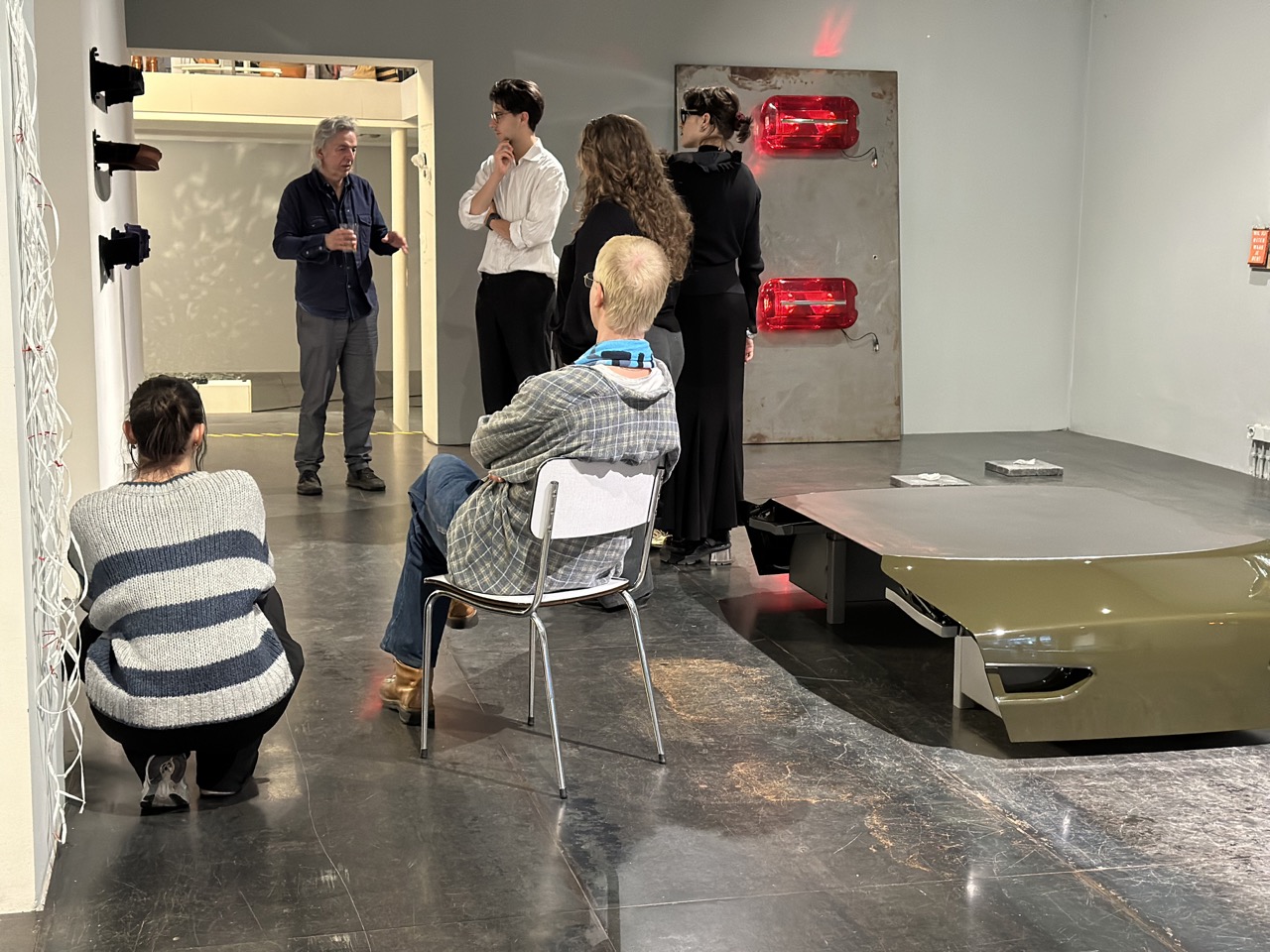 Artisttalk.  Fuck it I'm alive. Fabrice Hermans